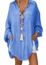 women's ripped casual top