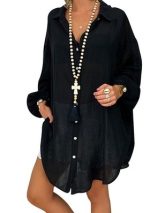 fashionable ripped blouse for women