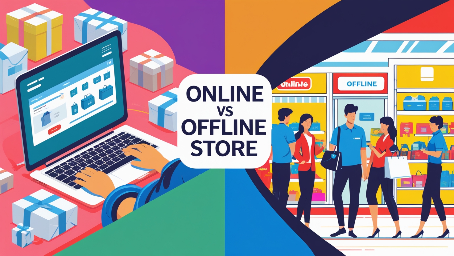 Online Shopping vs Offline Shopping