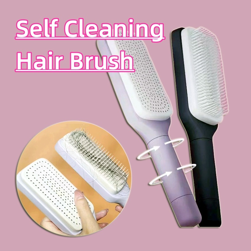 4 In 1 Self-cleaning massage comb Massage Comb