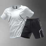 Breathable sports running tee men