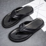Leather Flip Flops for Men