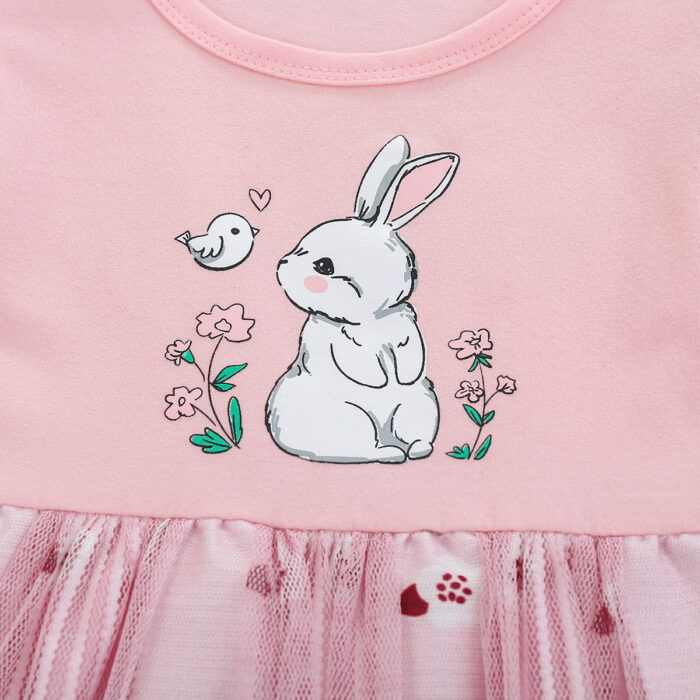Easter Bunny Princess Dress for Girls