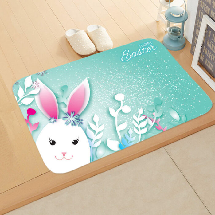 Anti Skid Bathroom Mats Easter Egg Design