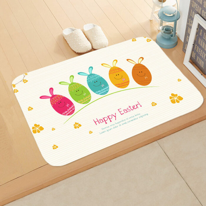 Easter Egg Pattern Anti Skid Floor Mats