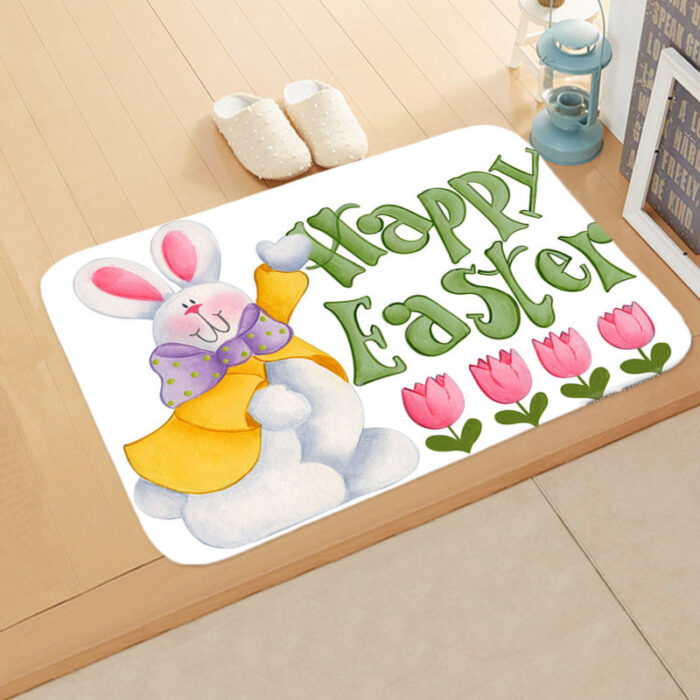 Easter Egg Themed Anti Skid Bathroom Mats