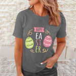 Floral Easter T Shirt Design