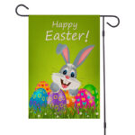 Outdoor Easter Spring Garden Flag