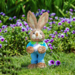 outdoor rabbit decoration