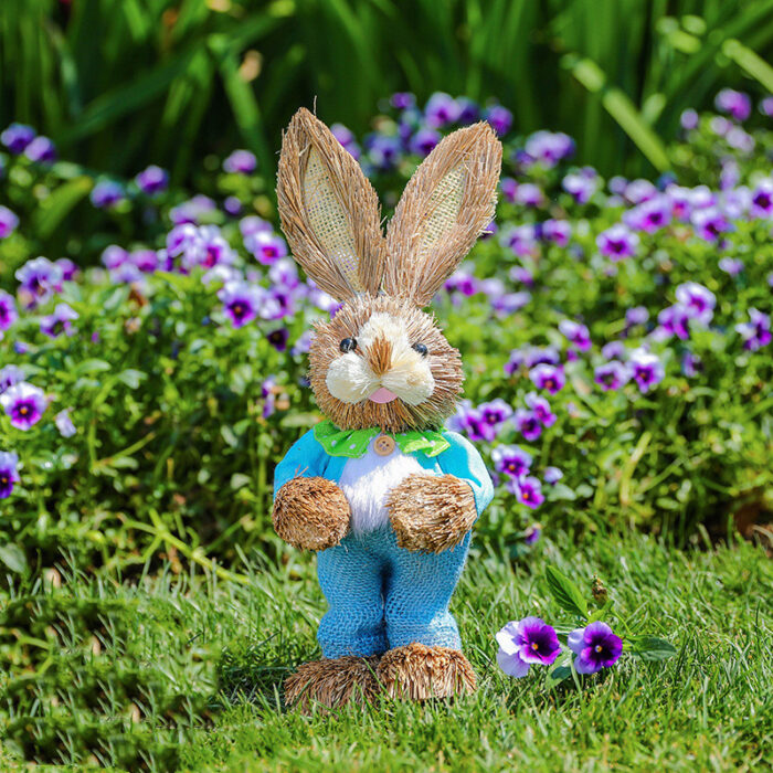 outdoor rabbit decoration