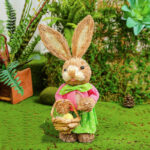 rabbit garden sculpture