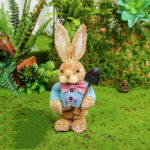 garden rabbit ornament