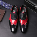 Genuine leather business shoes