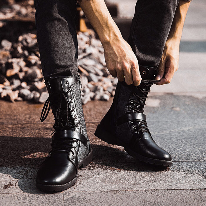Korean Style Martin Boots3 Korean Style Martin Boots Men