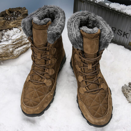 non slip snow boots