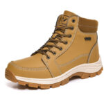 Men winter snow outdoor boots