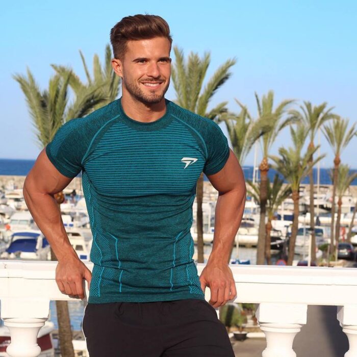 Mens fitness t shirt