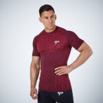 Breathable gym t shirt mens