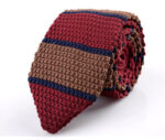 British style wool necktie