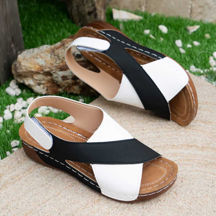 casual wedge sandals