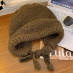 Stylish woolen knit cap