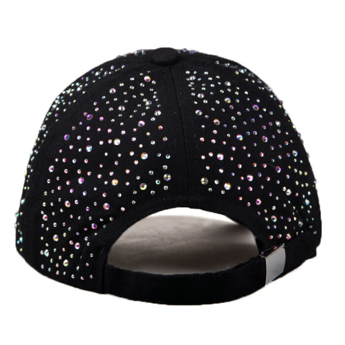 Baseball Cap with Diamonds
