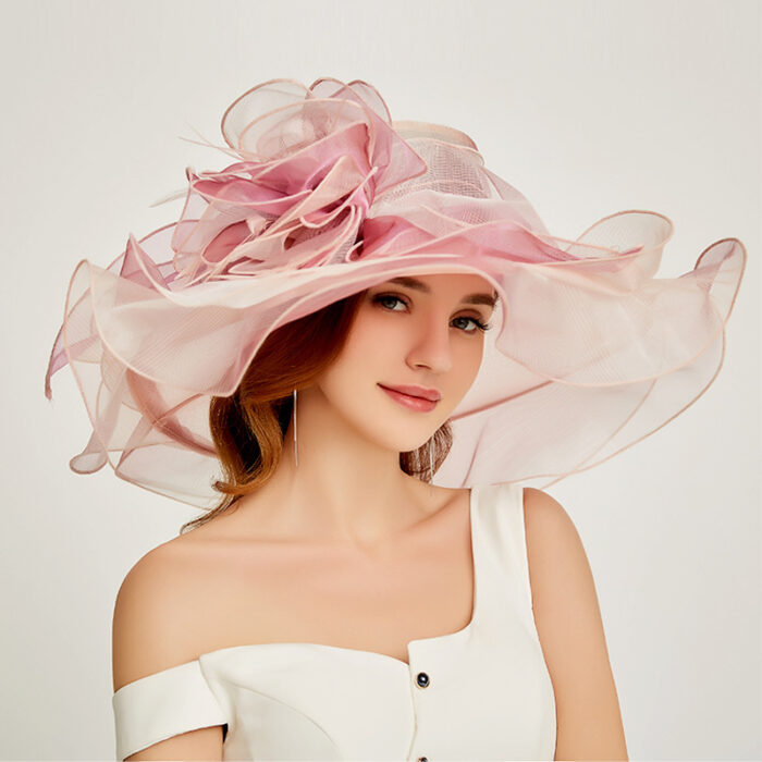 buy stylish organza hat
