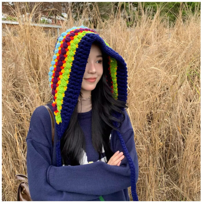 Rainbow Warm Hat