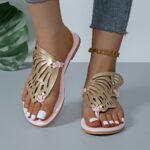 casual low heel sandals