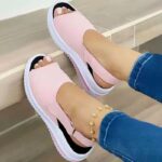 womens summer sandals velcro