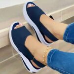 comfortable velcro sandals women