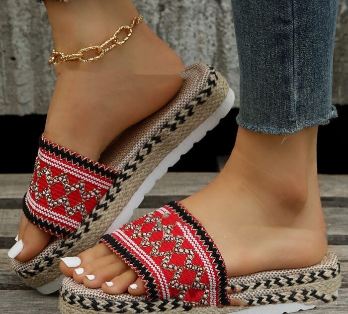 thick soled sandals