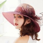 Sun Hat With Large Foldable Brim