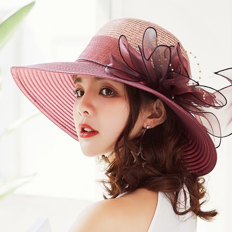Women’s Sun Hat With Large Foldable Brim7 Sun Hat With Large Foldable Brim