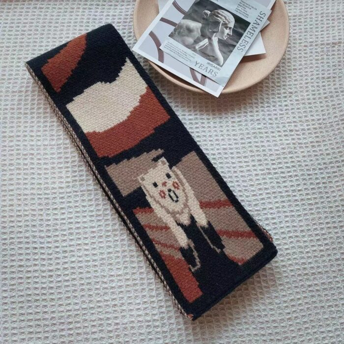 Knitted winter accessory