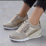 Platform Heel Sneakers