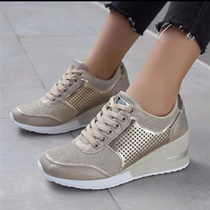 Platform Heel Sneakers