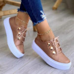 Flat Rivet Sneakers