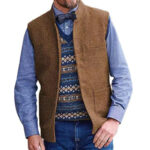 Men's sleeveless coat