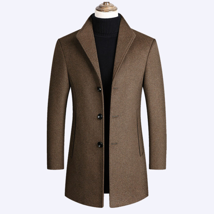 Classic men's wool coat
