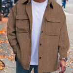 Fashion Polo Collar Coat