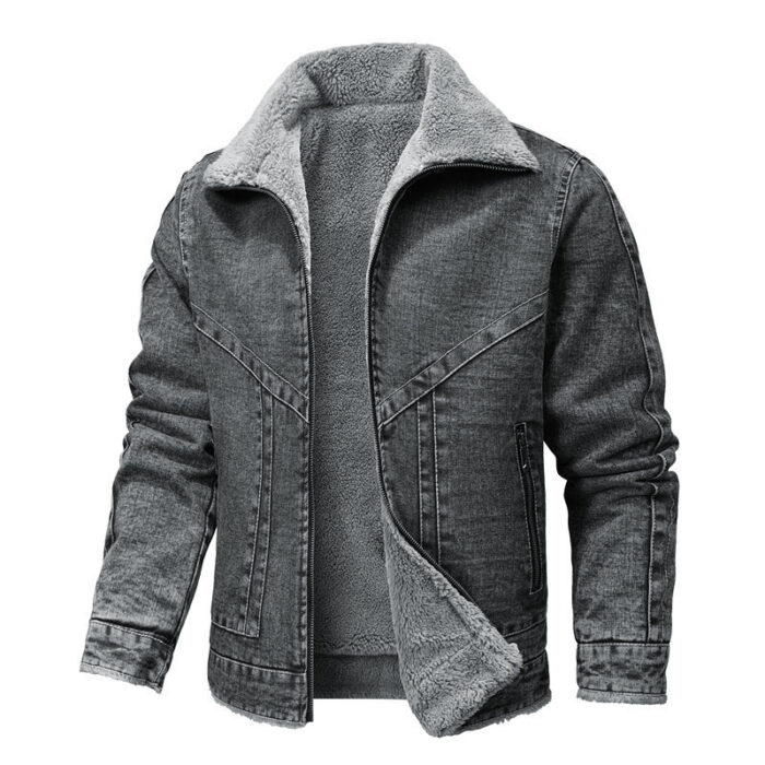 Lapel Denim Jacket