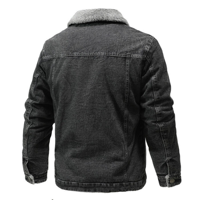 Get Vintage Lapel Denim Jacket