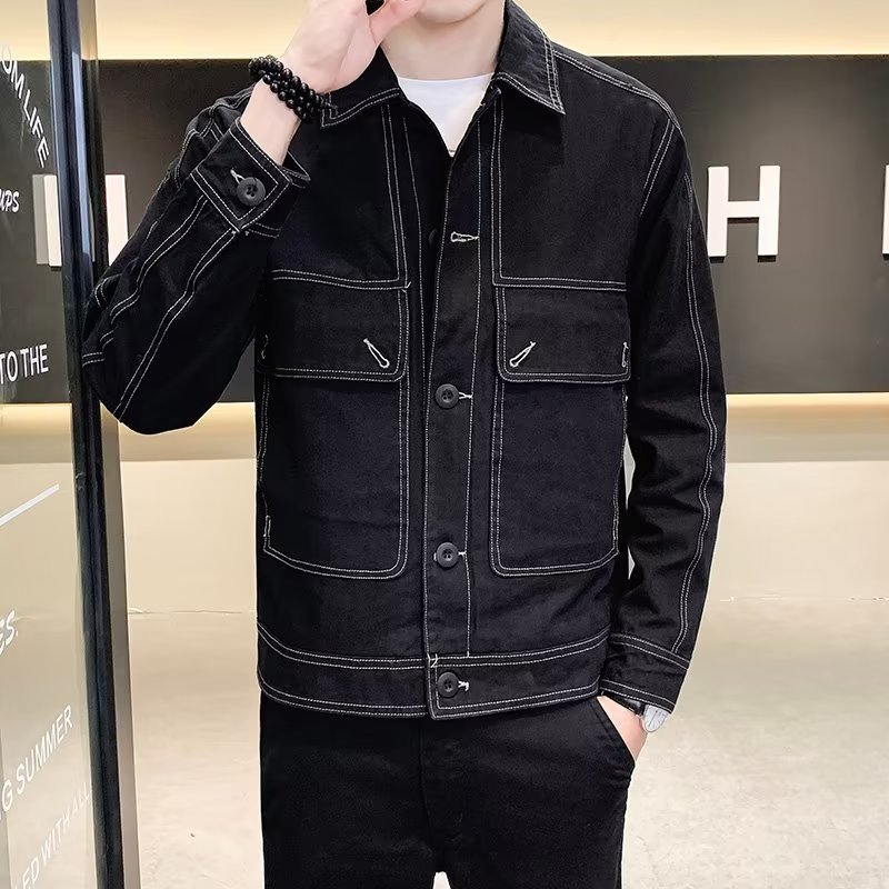 Trendy Denim Jacket for Men Denim Jacket