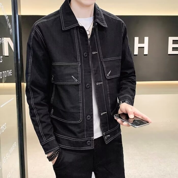 Trendy Denim Jacket for Men