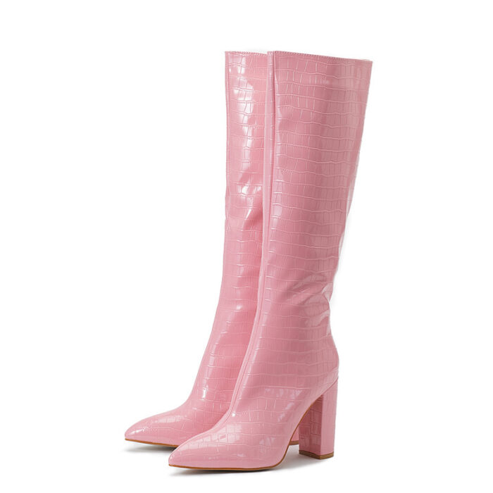 High Square Heel Fashion Shoes