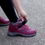 Comfortable Velcro closure winter boots