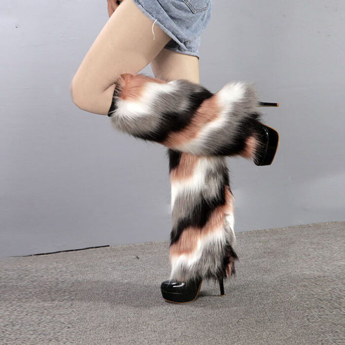 Shop Winter Fluffy Furry Boot Covers for Women