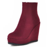 Women’s platform wedge boots