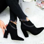 Get Women’s Pointed Toe High Heel Short Boots